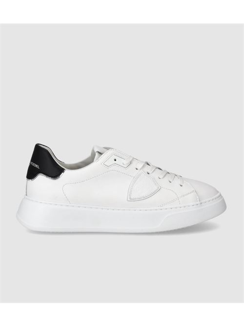 TEMPLE LOW PHILIPPE MODEL | A11EBTLUV007V007 VEAU_BLANC NOIR